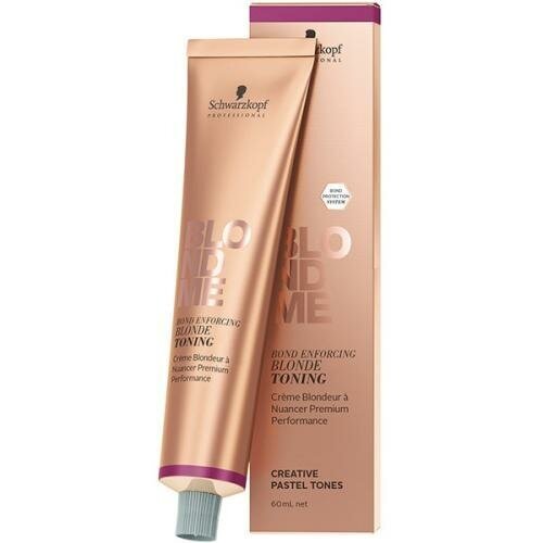 Schwarzkopf Professional Blondme тонирующий крем для волос Blonde toning, T-сирень, 60 мл