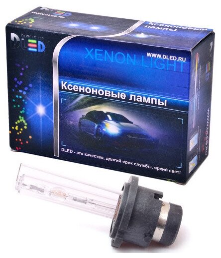 Ксеноновая лампа DLED с цоколем D2S 6000K (2шт.)