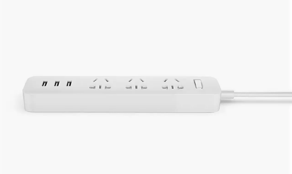 Удлинитель Xiaomi (3хUSB 5В-3.1А, три розетки 10А 250В, 1.8 м, защита от перенапряжения) (NRB4030GL) - фото №10