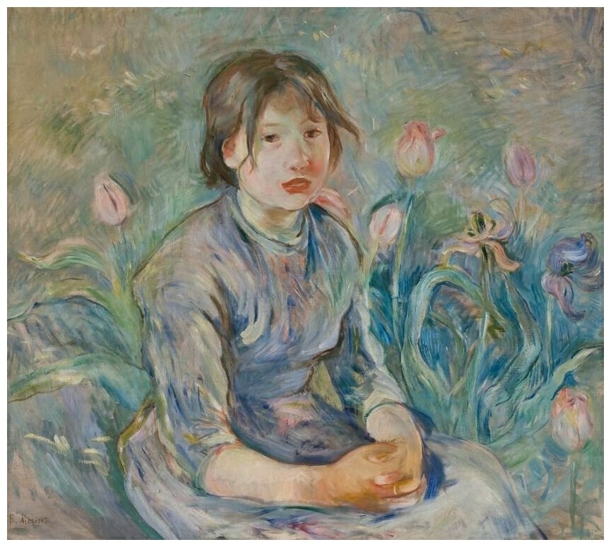 Все картины берты моризо