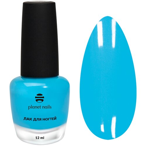 Planet nails Лак для ногтей С эффектом гелевого покрытия, 12 мл, 876