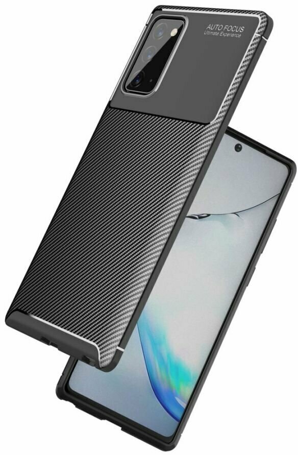 Beetle Силиконовый чехол для Samsung Galaxy Note 20 Черный