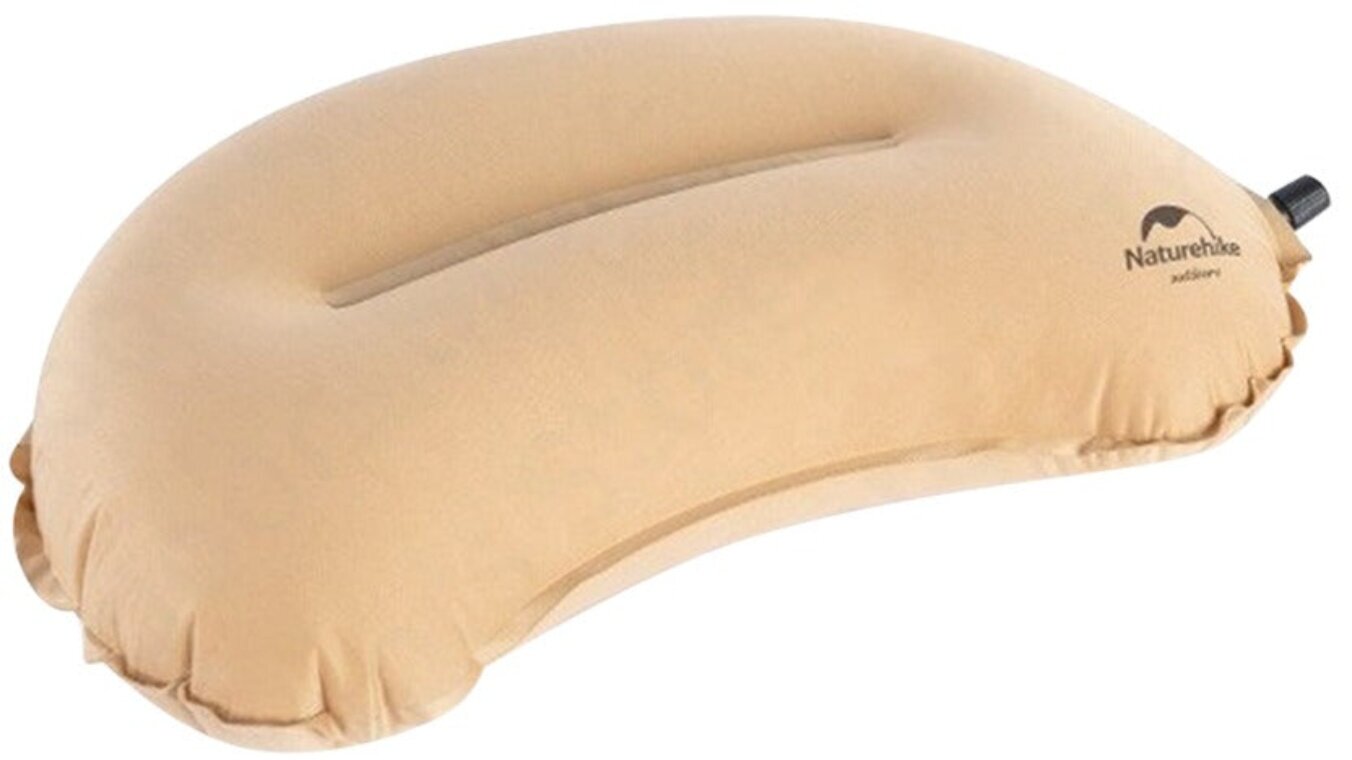 Подушка Naturehike Sponge automatic inflatable pillow Khaki