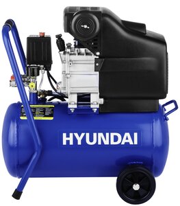 <b>Компрессор</b> масляный Hyundai HYC 2324, 24 л, 1.5 кВт <b>Воздушный</b> <b>компрессор</b> Hyundai масляный HYC 2324 с