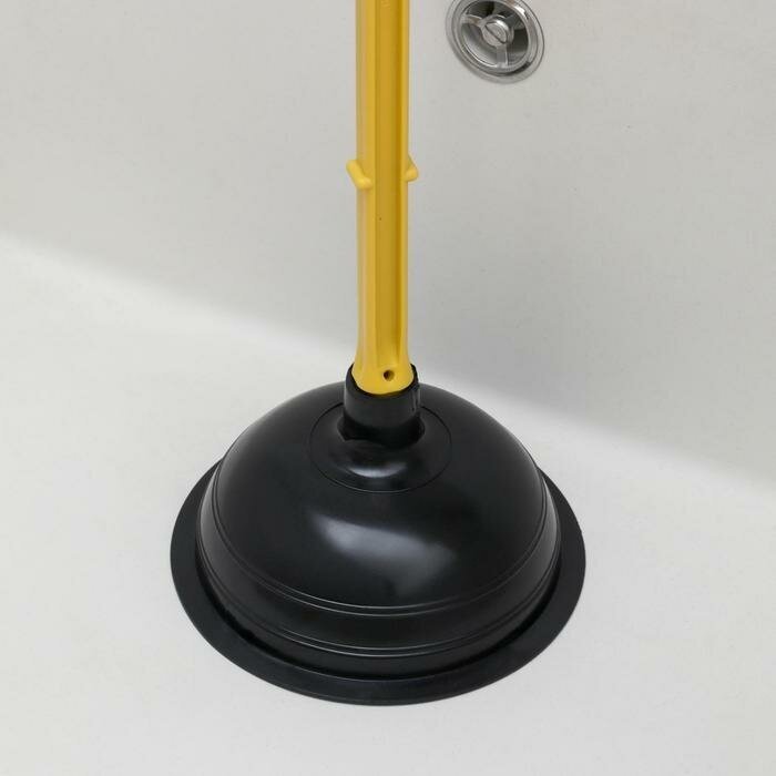 Вантуз с длинной ручкой, d=14,5 см, h=38 см, цвет микс - фотография № 2