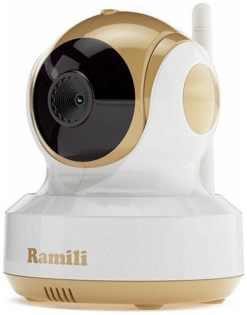 Видеоняня Ramili Baby RV1500C, белый/золотистый