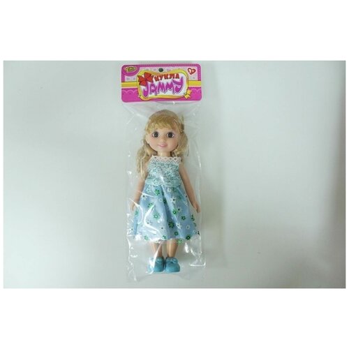 Кукла 25 см, тело, руки и ноги пластиковые, 1 шт