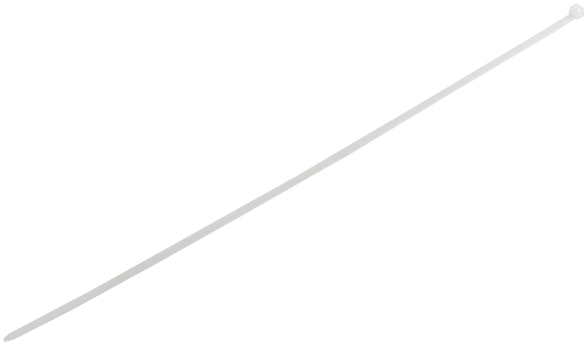 Хомуты нейлоновые для проводов, белые 100 шт., 4,8х400 мм 60378 - фотография № 4
