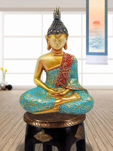 Фото Декоративная фигурка Будда статуэтка