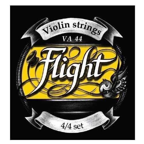FLIGHT VA44 Струны для скрипки 4 шт струны для скрипки со стальным сердечником из алюминиевого сплава изысканные детали и аксессуары для скрипки новое поступление