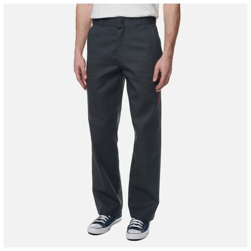 фото Мужские брюки alltimers x dickies you deserve it embroidered серый , размер 34