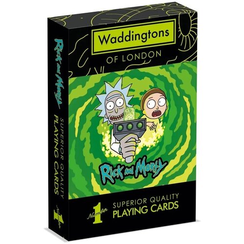 Игральные карты Рик и Морти Rick and Morty WM02910-EN1-12 игральные карты рик и морти 52 карты