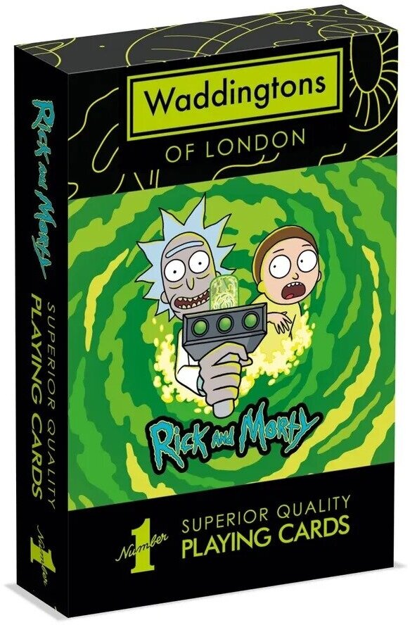 Игральные карты Рик и Морти Rick and Morty WM02910-EN1-12