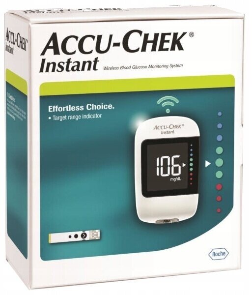 Глюкометр Accu-chek/Акку-Чек Инстант с беспроводной передачей данных с принадлежностями Рош Диагностика - фото №6