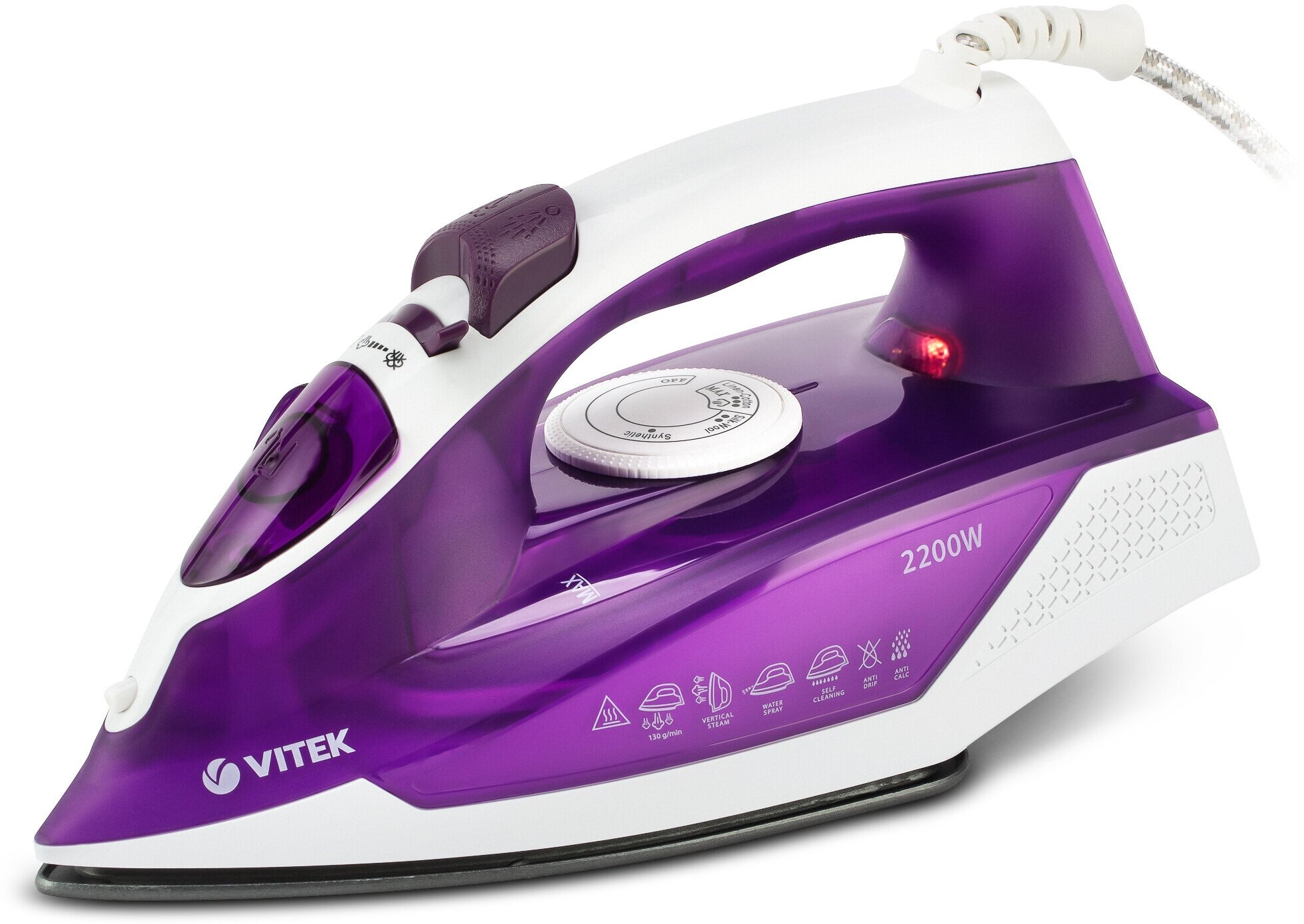 Утюг Vitek VT-8308 VT сиреневый