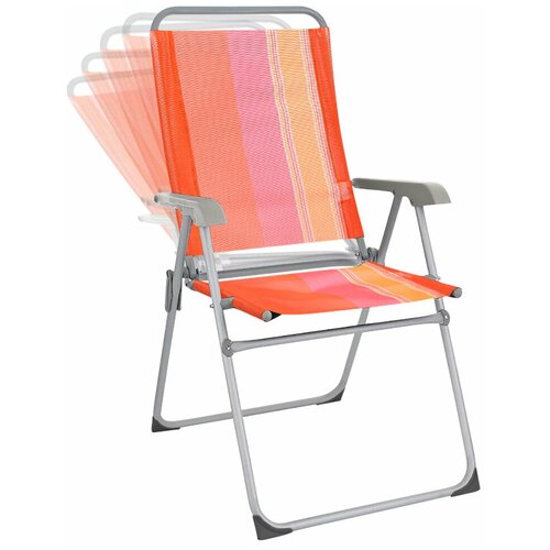 Кресло ORANGE 5 положений, алюминиевый каркас, 67x59x100 см, 2,75 кг BOYSCOUT