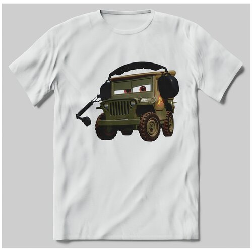 фото Футболка с принтом тачки 7 brut-shop