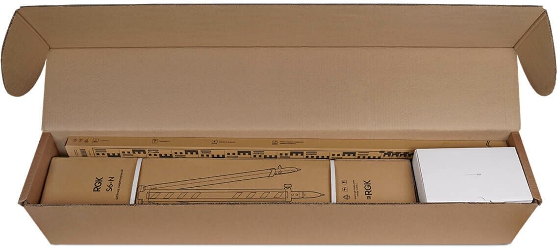 Комплект оптический нивелир RGK C-20 + штатив S6-N + рейка RGK TS-7 - фотография № 11