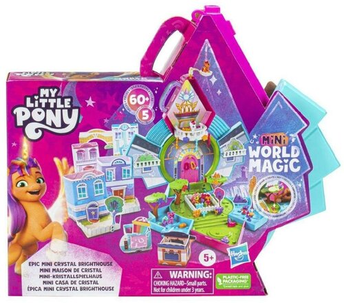 My Little Pony Игровой набор My Little Pony Mini World Magic Epic Mini Crystal House F3875