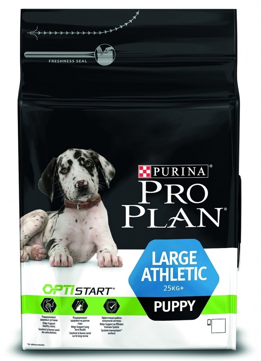 Сухой корм ProPlan Puppy для щенков крупных пород с мощным телосложением, с курицей, 3кг Purina ProPlan - фото №16