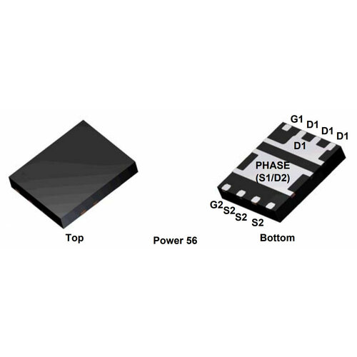 Микросхема FDMS3606AS N-Channel MOSFET 30V 30A POWER56