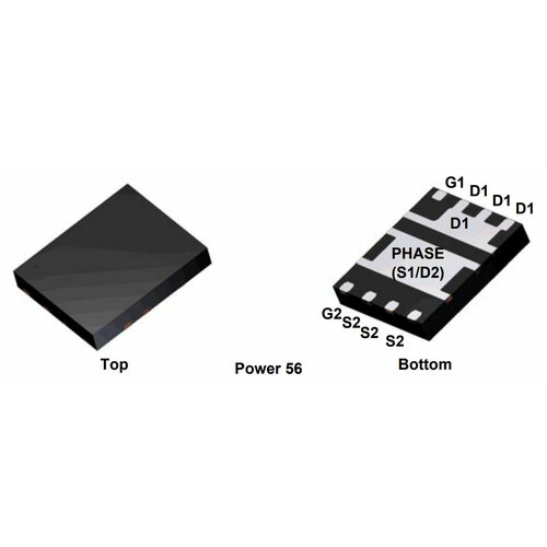 Микросхема FDMS3606AS N-Channel MOSFET 30V 30A POWER56 10pcs stw26nm50 w26nm50 or stw26nm60 w26nm60 to 247 n channel 500v 30a power mosfet