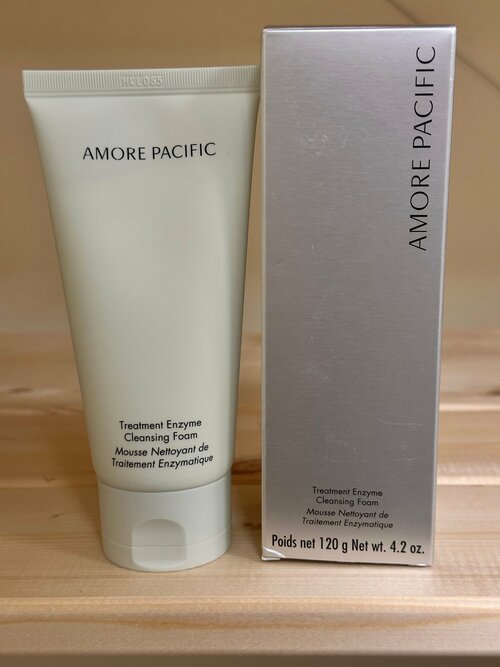 AMORE PACIFIC Энзимная пенка с лактобациллами зелёного чая Treatment Enzyme Cleansing Foam