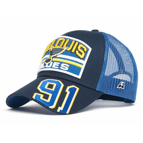 фото Бейсболка atributika & club, размер 55-58, синий