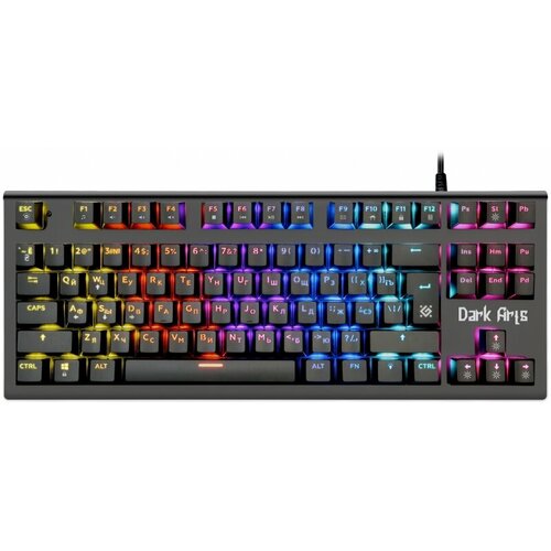 Клавиатура DEFENDER DARK ARTS GK-375 RU черный 45375 254500₽