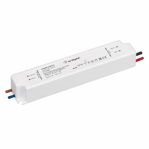 Arlight Блок питания ARPV-SP-24018 (24V, 0.75A, 18W) (Arlight, IP67 Пластик, 5 лет) блок питания arlight arpv sp 24018 24v 18w ip67 0 75a 039675