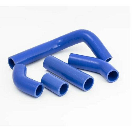 ГАЗель 3302 дв. 402 силиконовые патрубки радиатора (к-т 5 шт.)