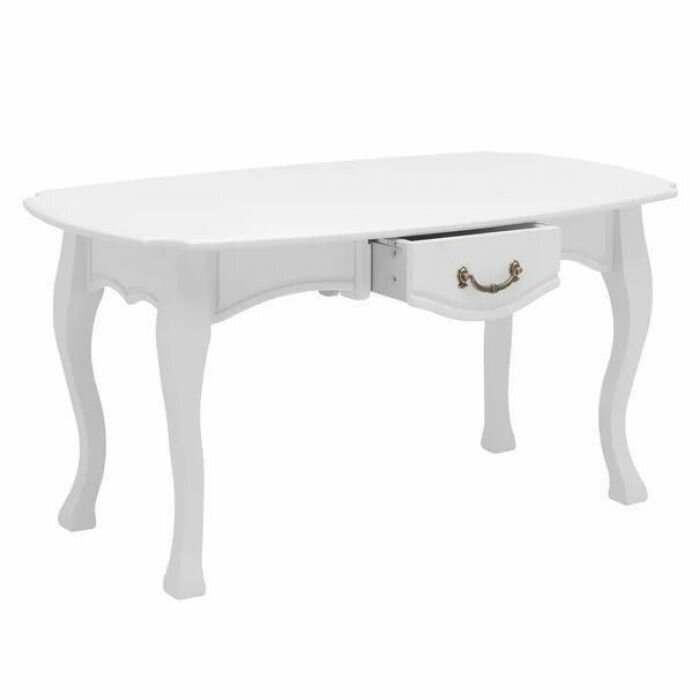 Стол журнальный "Элит" (молочный дуб ) Вис — фото 1