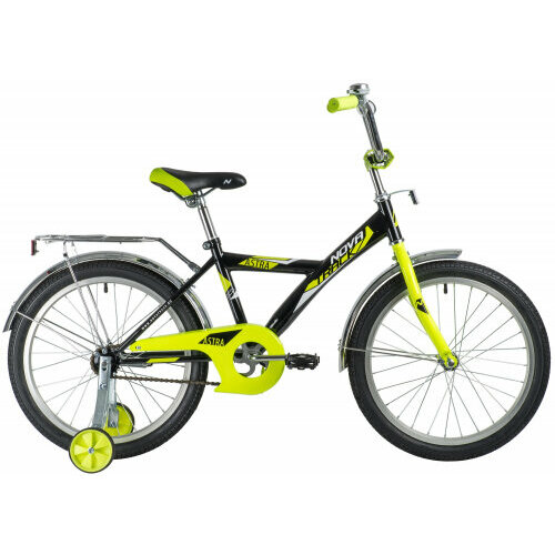 Детский велосипед Novatrack 20 Astra чёрный 203ASTRA BK20 1054000₽