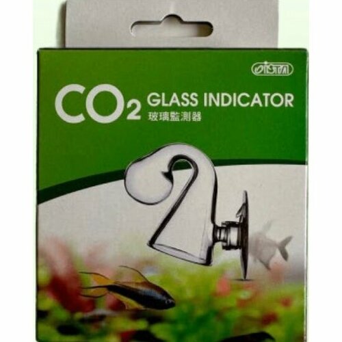 Индикатор Ista стеклянный CO2 aquarium co2 indicator solution fish tank liquid test plants supplies long term co2 glass drop checker