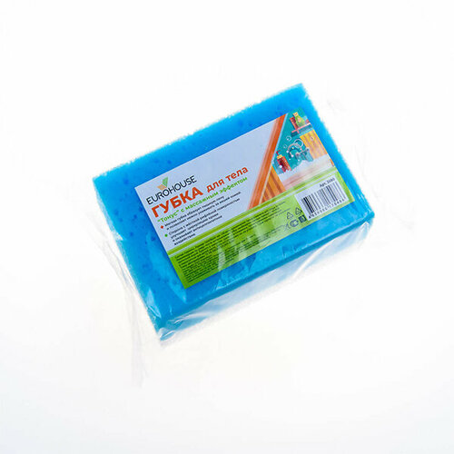 Губка для тела Тонус с массажным слоем, 140*90*50мм