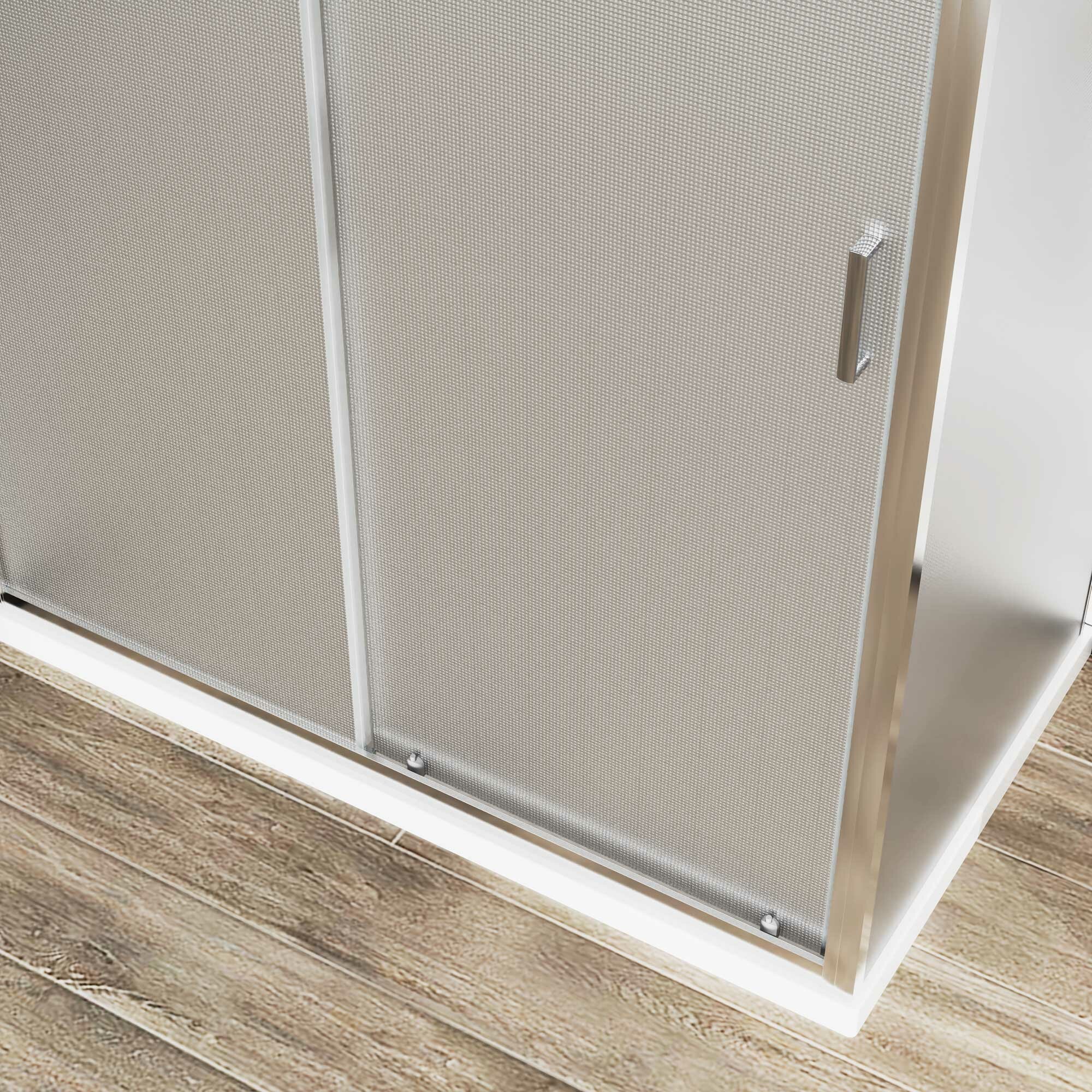 Душевой уголок Vincea City 1950x1200x900 (текстурное стекло) хром VSR-5CT9012MT — фото 1
