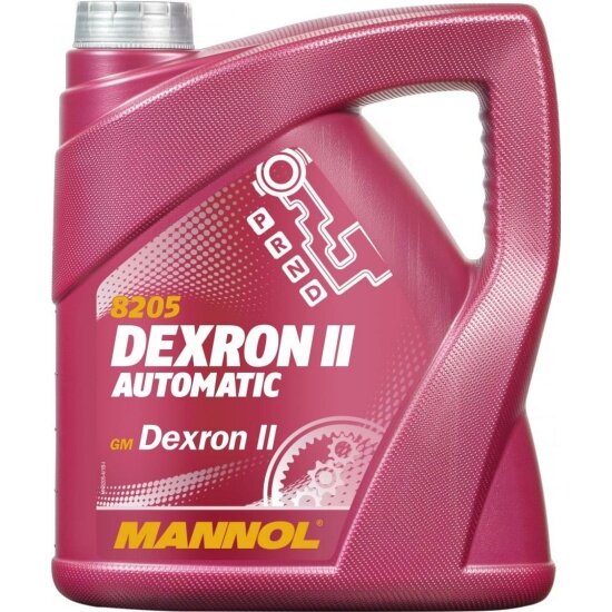 Трансмиссионное масло Mannol Dexron II Automatic минеральное 4 л