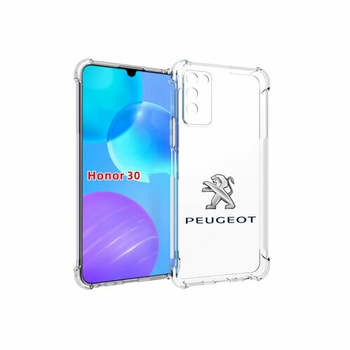 Чехол MyPads peugeot-пежо-3 мужской для Huawei Honor 30 Lite задняя-панель-накладка-бампер чехол mypads пежо peugeot 2 для honor x7 задняя панель накладка бампер