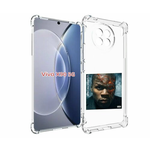 Чехол MyPads 50 Cent - Before I Self Destruct мужской для Vivo X90 задняя-панель-накладка-бампер чехол mypads 50 cent before i self destruct мужской для vivo x90 pro задняя панель накладка бампер