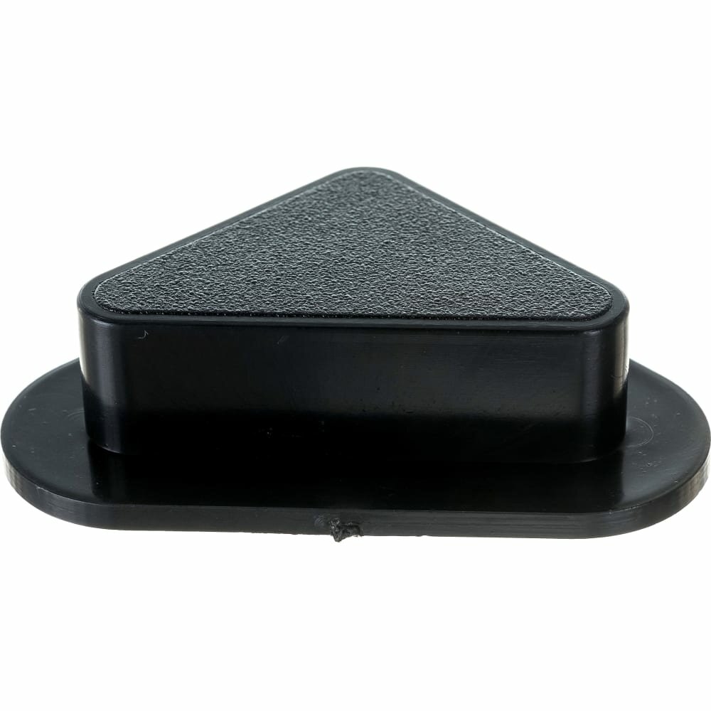 фото Левша Опора угловая черный пластик 4 шт. У8-9779