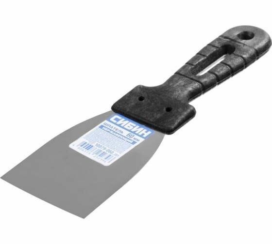 Шпатель нержавеющий СИБИН 60мм
