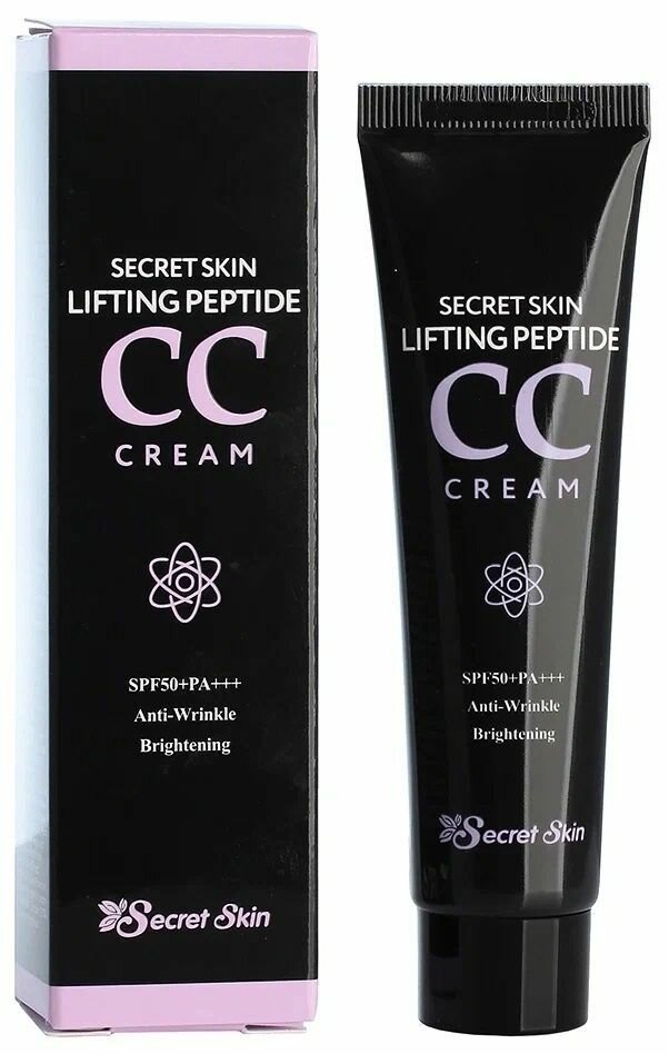 SS Крем CC подтягивающий пептидный SECRETSKIN LIFTING PEPTIDE CC CREAM 30мл - фотография № 10