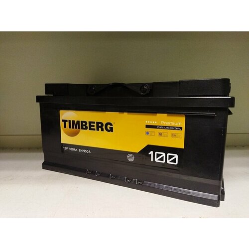 Аккумулятор автомобильный Timberg PREMIUM TP1000 6СТ-100VL обр. 353x175x175