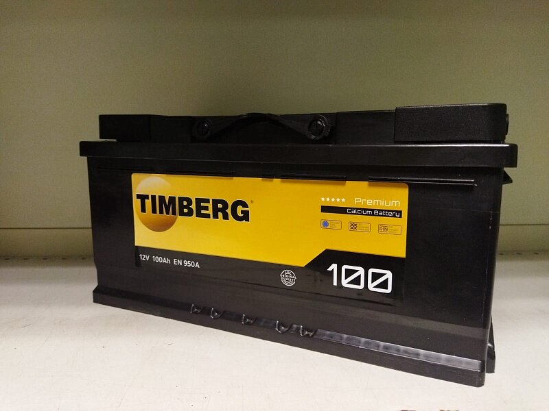 Аккумулятор автомобильный Timberg PREMIUM TP1000 6СТ-100VL обр. 353x175x175