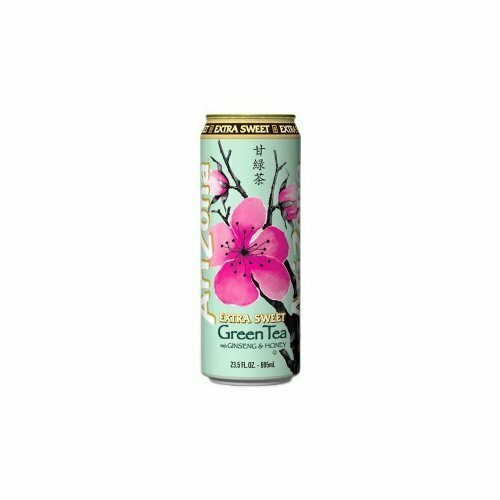 Напиток Arizona Extra Sweet Green Tea With Ginseng & Honey, 680 мл