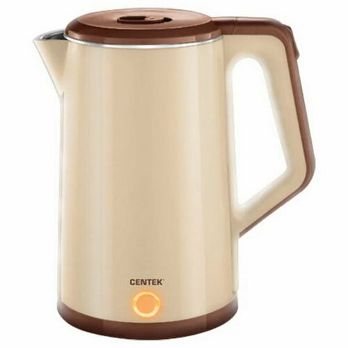 Чайник электрический CT-0024 пластик колба металл 15 л 1800 Вт бежевый 299600₽