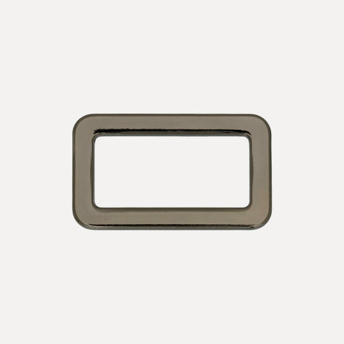 Изображение товара Gamma GH 06/25 Рамка литая прямоугольная 30x18 мм №06 под черный никель сумочная фурнитура