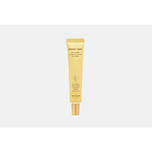 Крем для кожи вокруг глаз honey bee collagen wrinkle solution eye cream