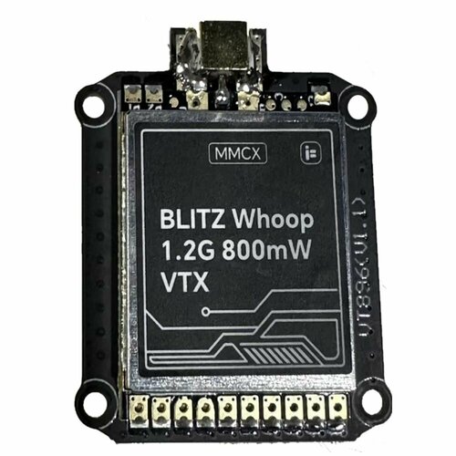 Видеопередатчик IFlight BLITZ Whoop 1.2G 800 mW VTX 25,5x25,5 мм для FPV