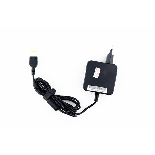 Блок питания для ноутбука Lenovo 20V 2.25A (USB) 45W Square